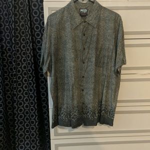 Blue Tibet Hand Crafted Shirt
